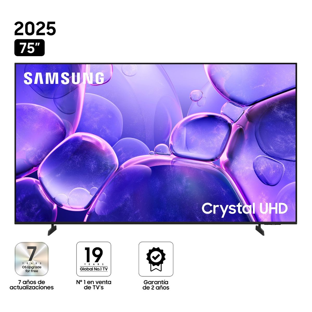 SAMSUNG | Televisor Samsung 75'' Crystal UHD Smart TV
