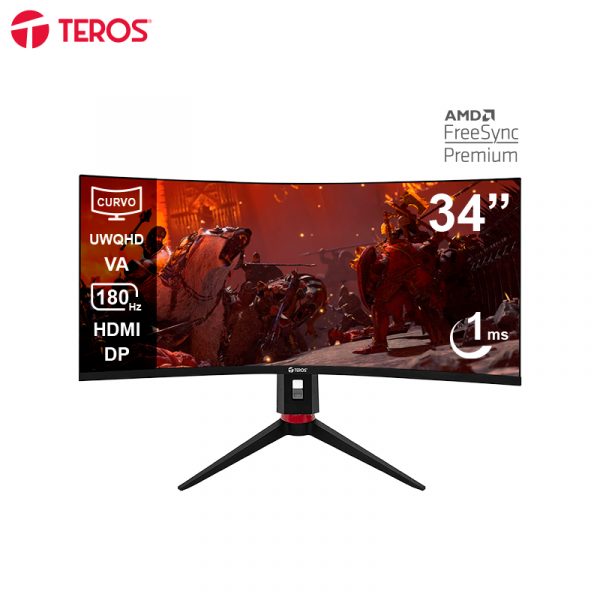 Monitor Curvo Gaming TEROS TE-3412G