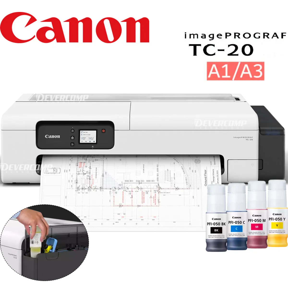 Plotter  Canon TC-20 A1