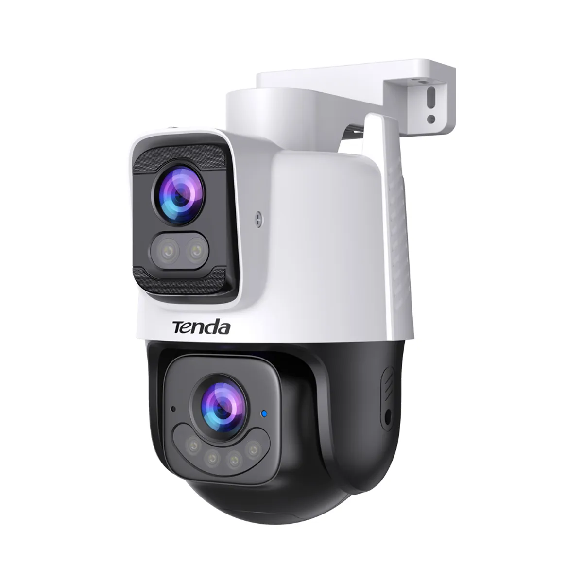 TENDA | Cámara de seguridad Exterior Tenda CH9 6MP WiFi Lentes duales Panorámico 360°