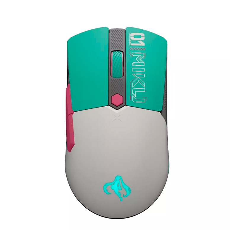 ASUS  Mouse Asus Tuf Gaming Mini Wireless Hatsune Miku Edition, Inalámbrico USB, Óptico