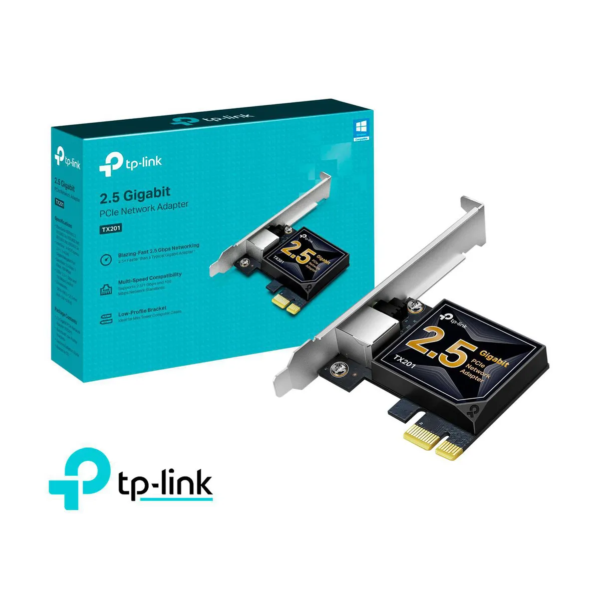 TP LINK | TP-LINK TX201 Adaptador de red PCI Express de 2.5 gigabits