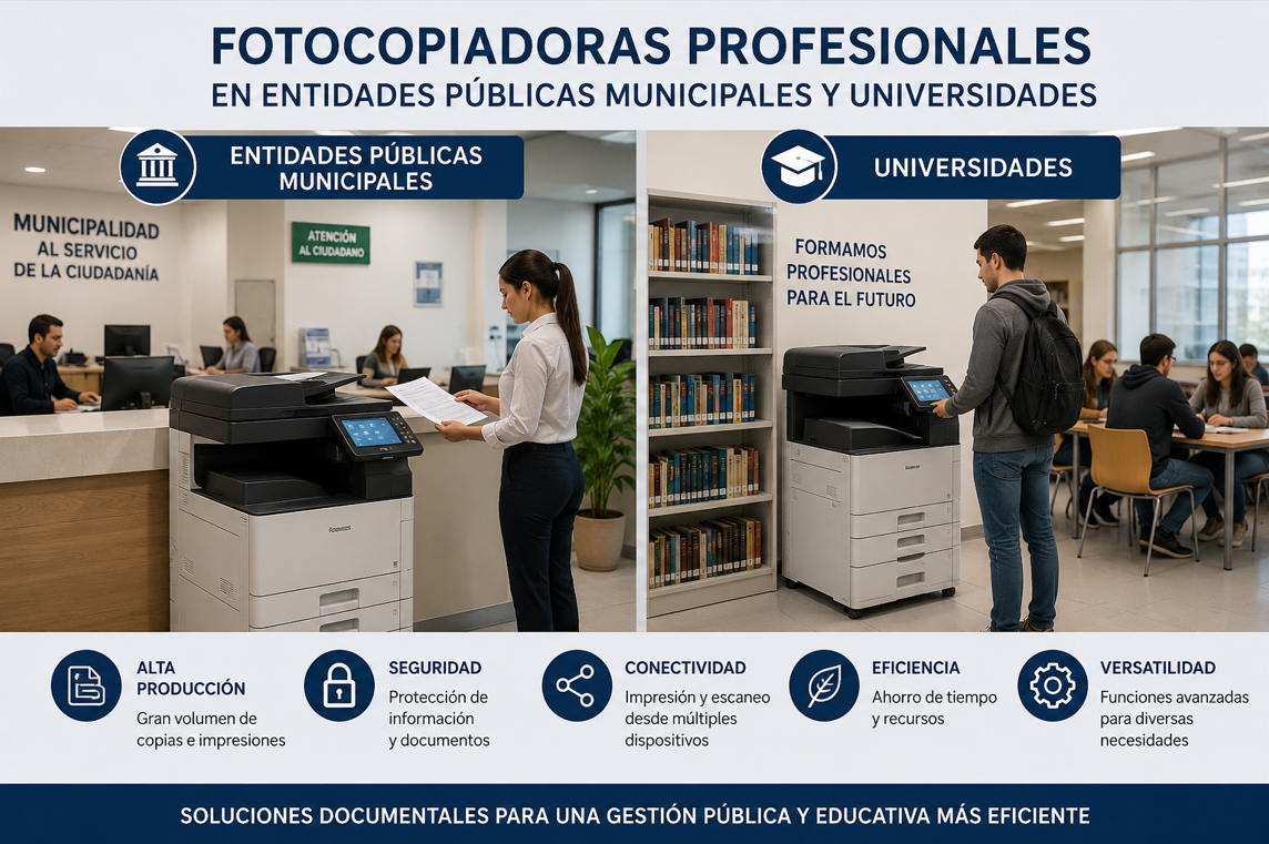 FOTOCOPIADORAS PROFESIONALES
