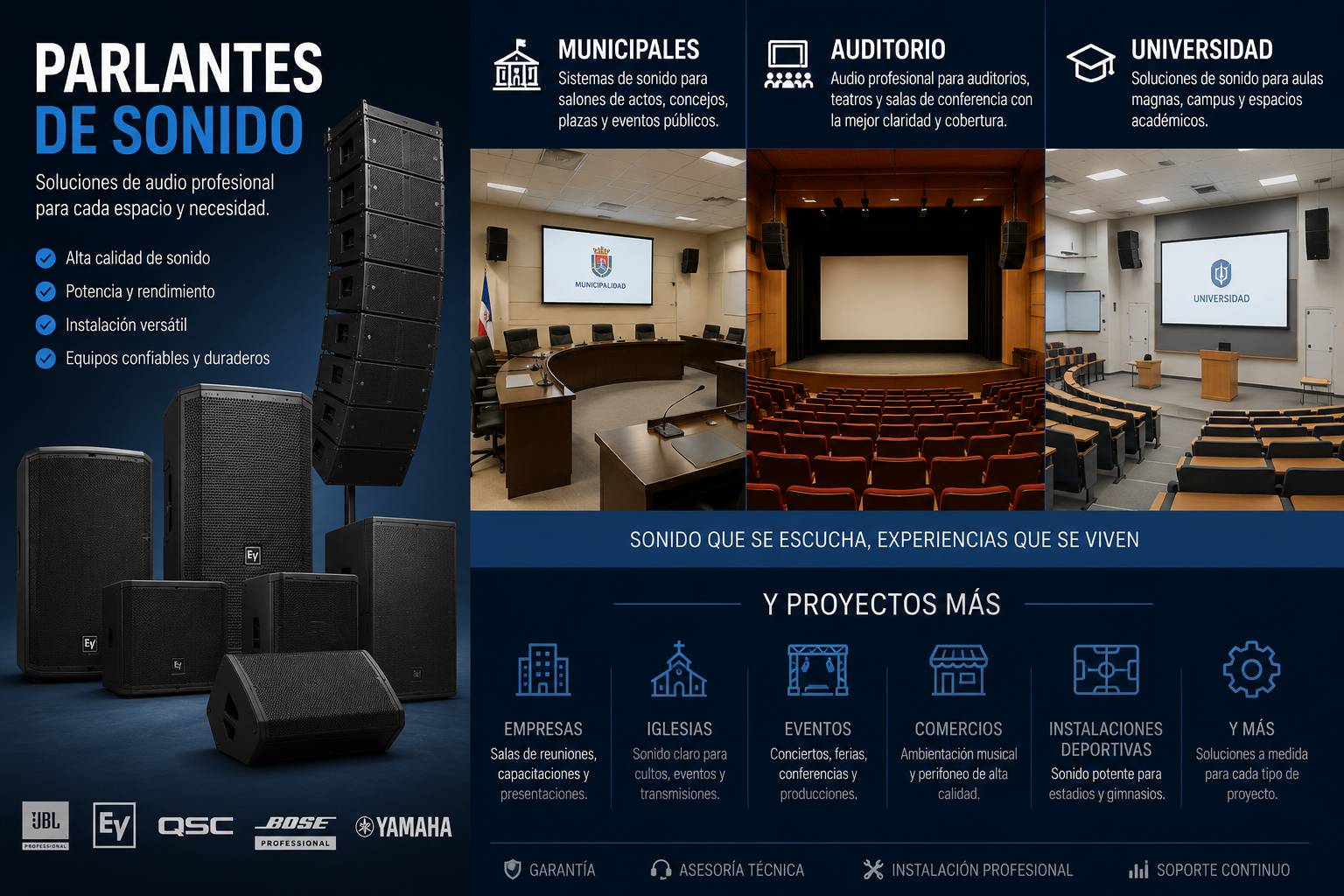 PARLANTES DE SONIDO