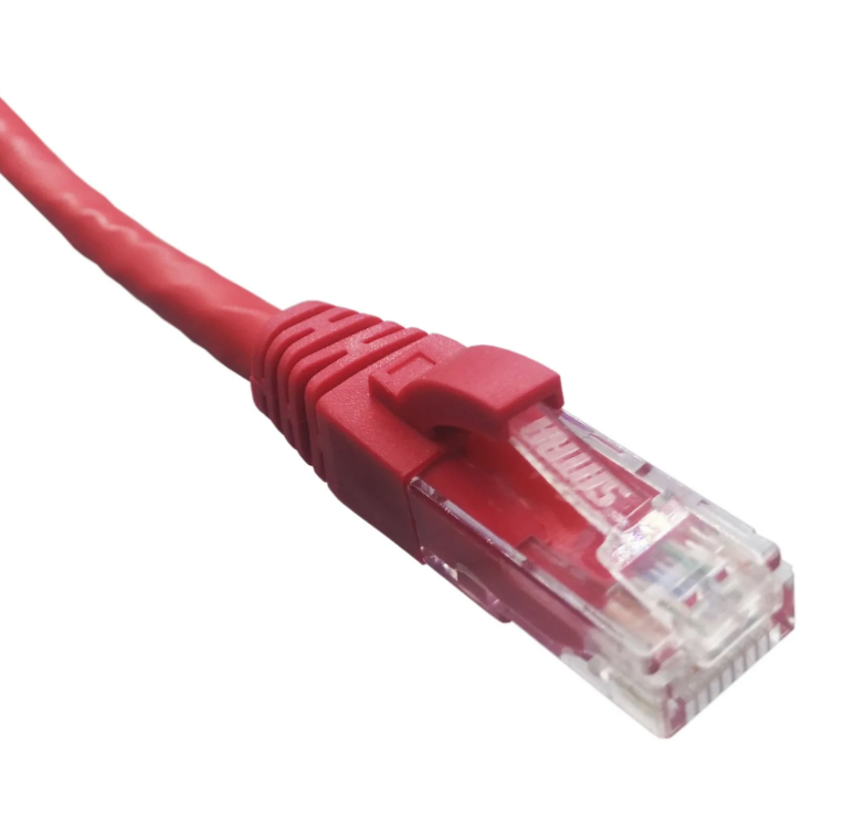 PATCH CORD CAT6 1MT ROJO SATRA