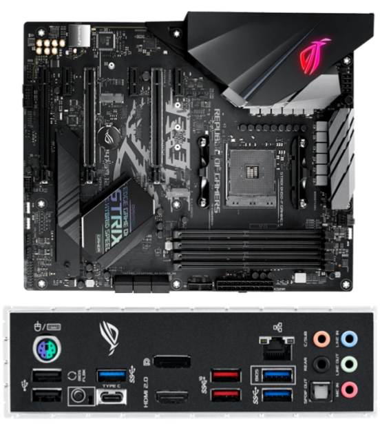 Placa Madre Motherborard Asus ROG STRIX B450-F GAMING II, AM4, AMD B450, DDR4, SATA 6.0, USB 3.2