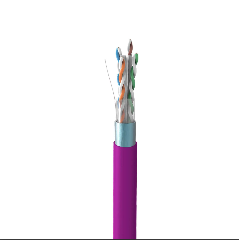 CABLE CAT6A F/UTP-LSZH-3-22 23AWG 305MT INTERIORES VIOLETA SATRA