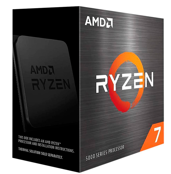 Procesador AMD Ryzen 7 5700X, 3.40 / 4.60GHz, 32MB L3 Cache, 8-Core, AM4, 7nm, 65W.